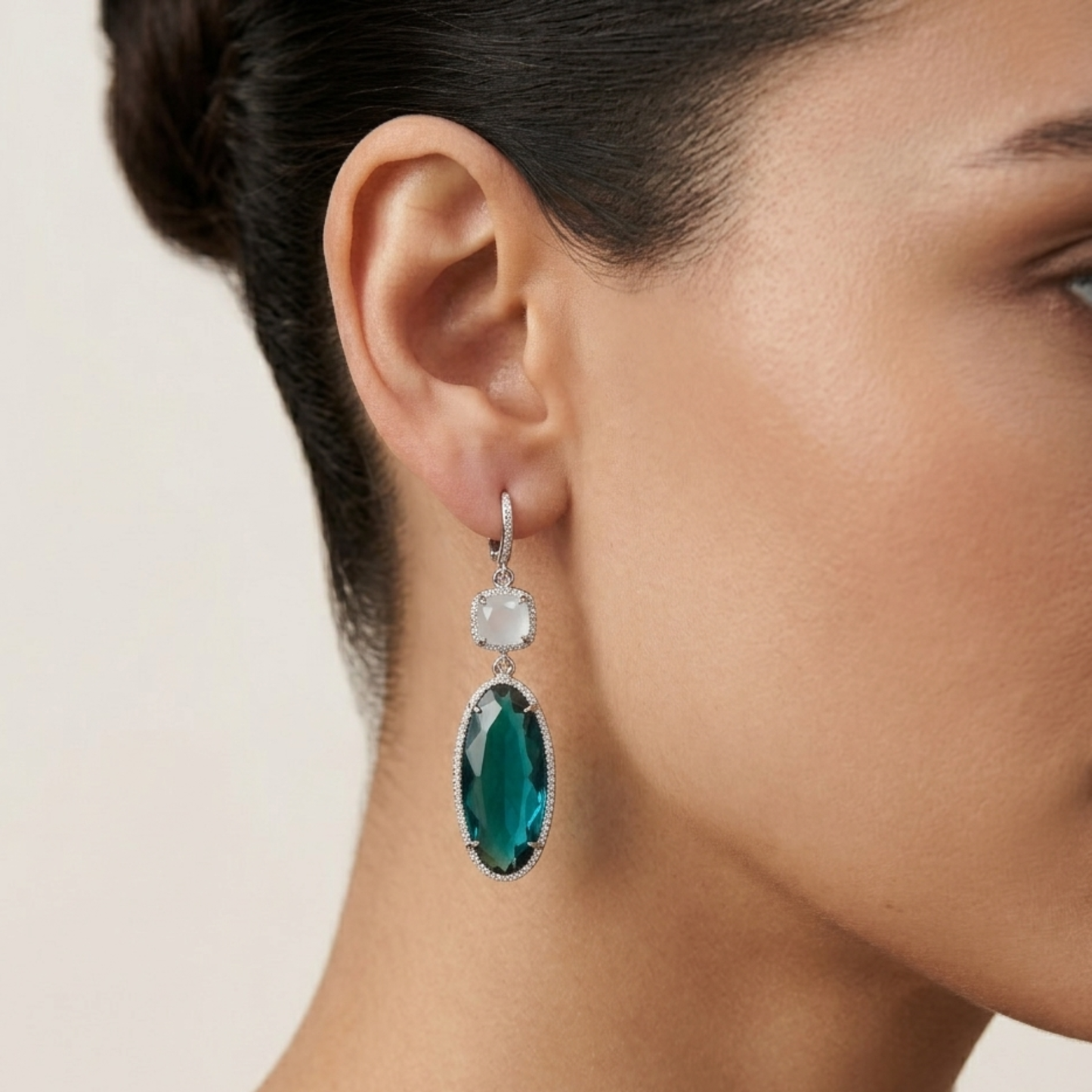 Milky Earrings - Nelissima Jewelry