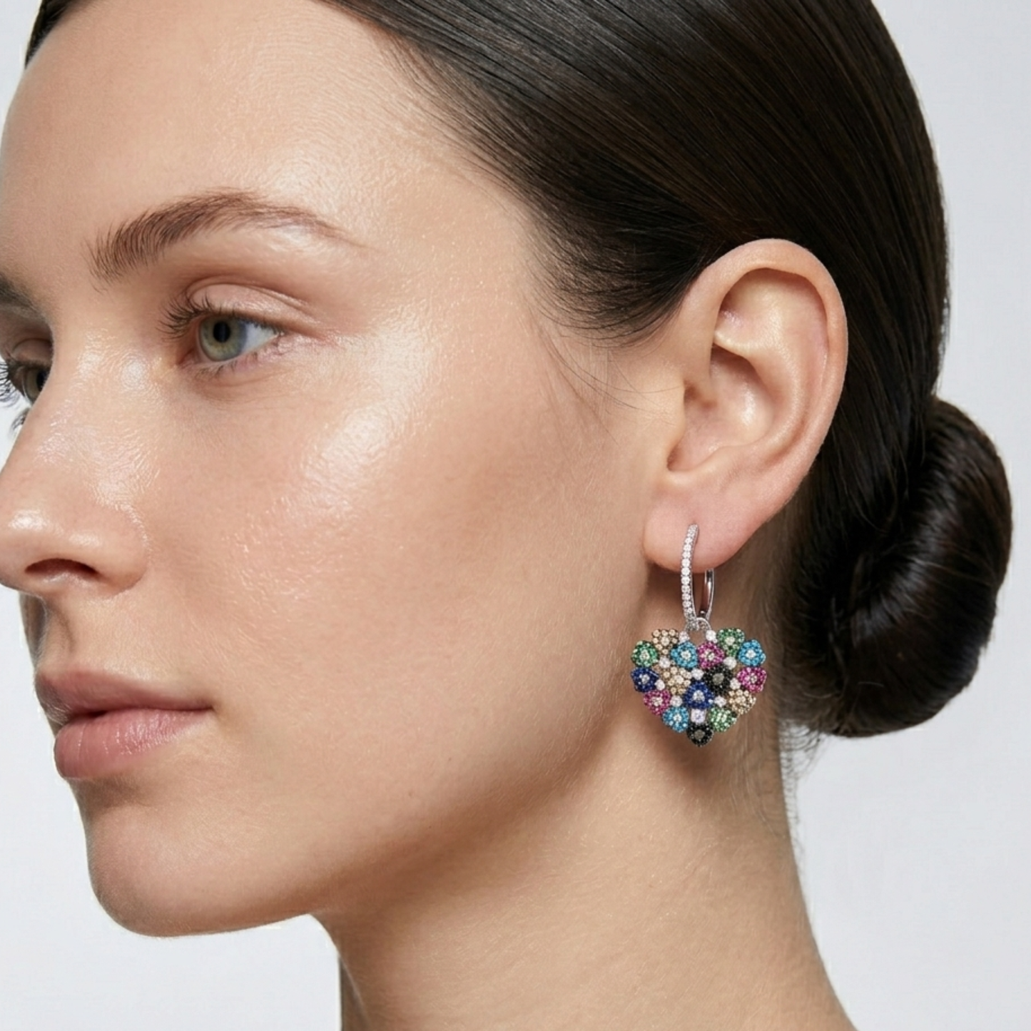 Heart Hope Earrings - Nelissima Jewelry