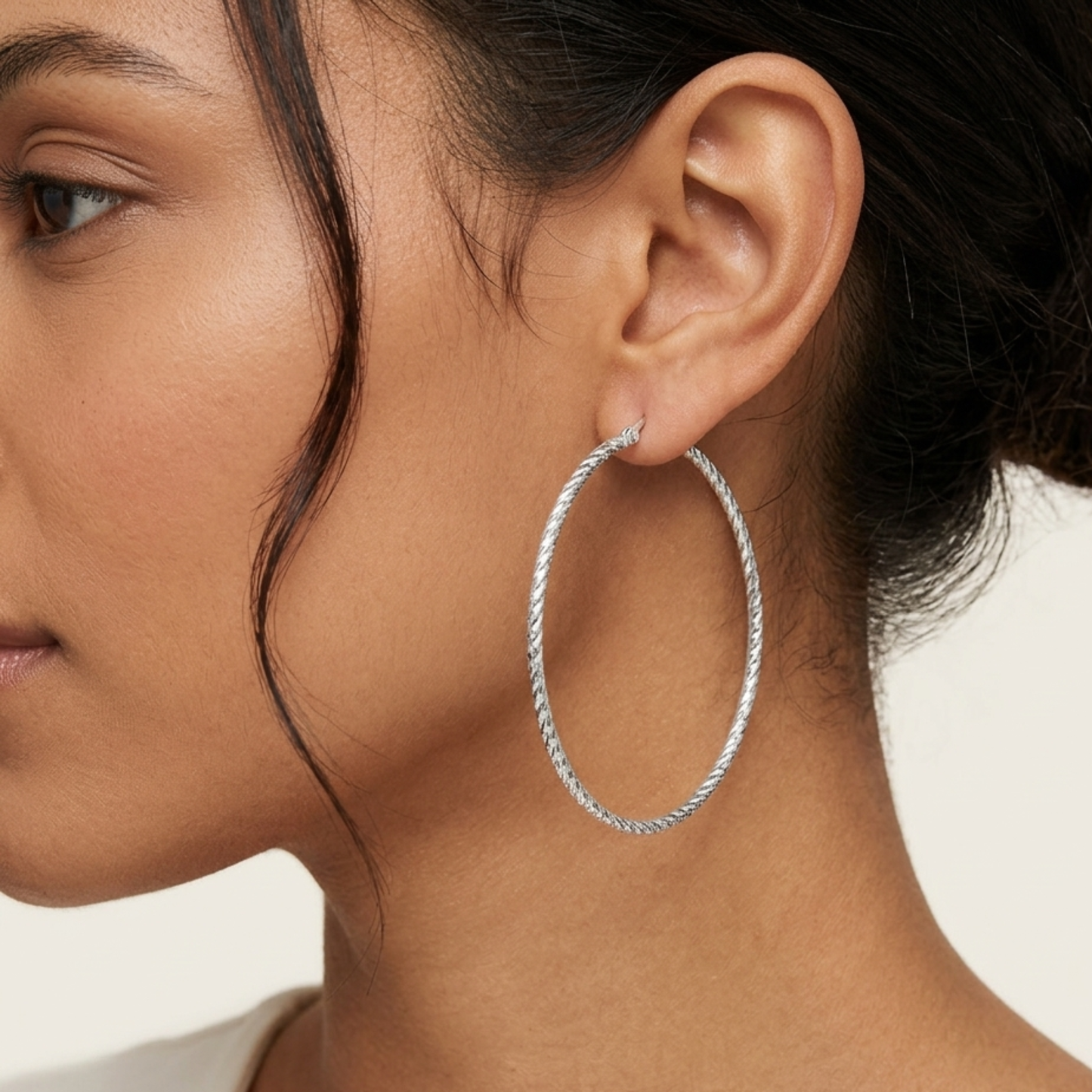 Radiant Hoop Earrings - Nelissima Jewelry