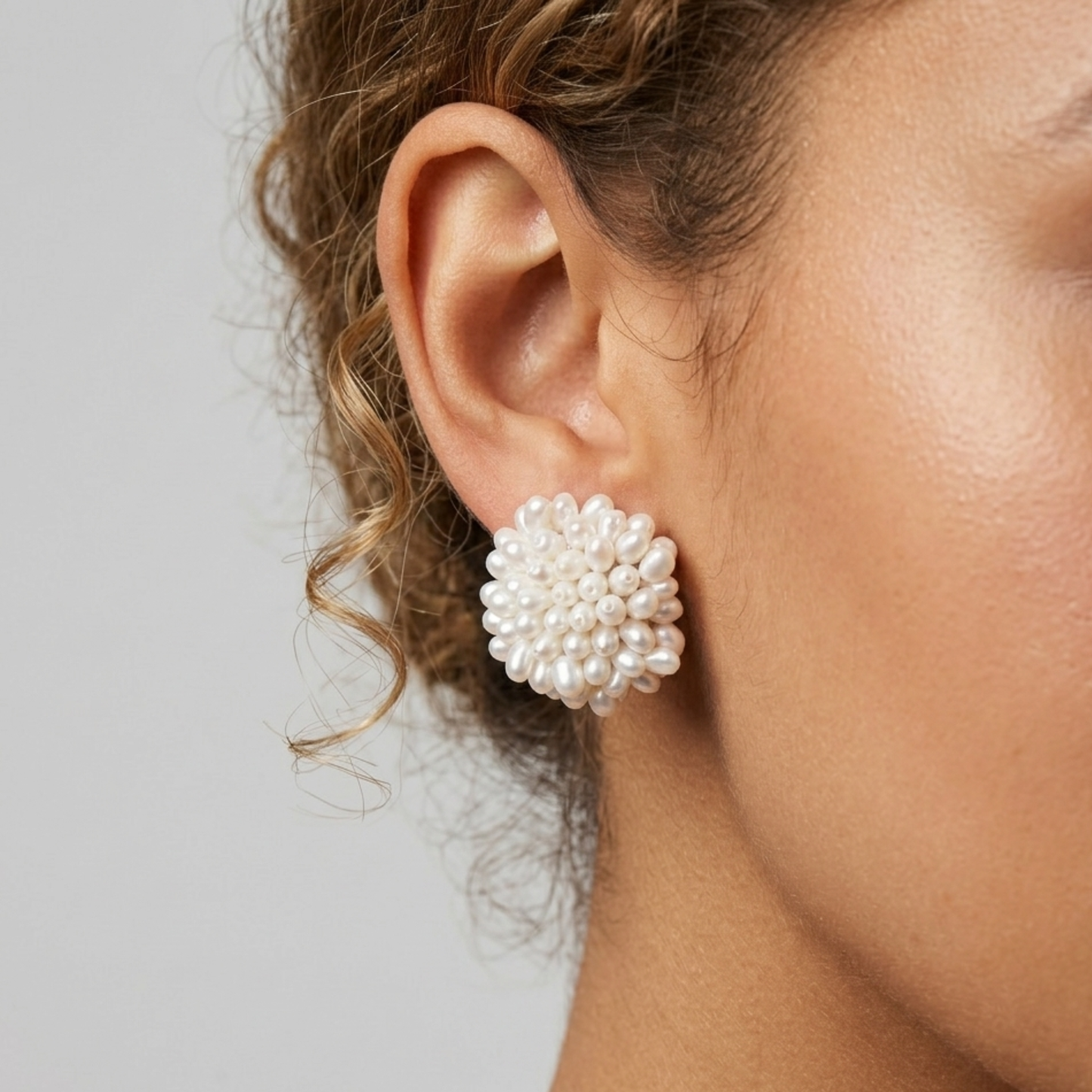 Clip-on Pearl Earring - Nelissima Jewelry