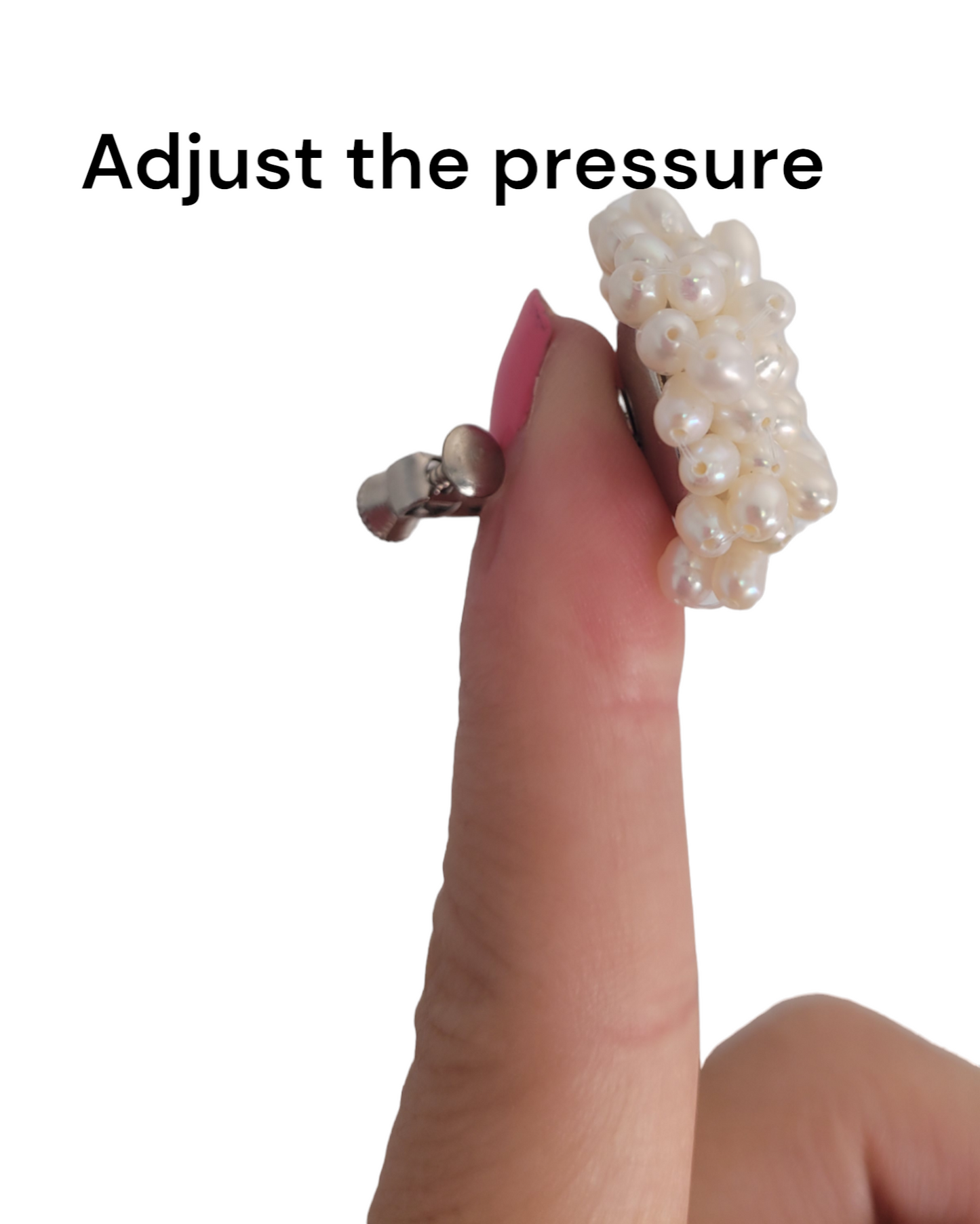Clip-on Adjustable Pearl Earring-Perfect size - Nelissima Jewelry