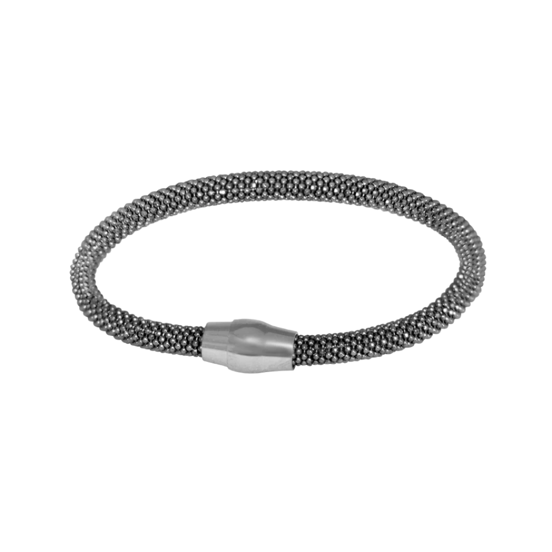 Lab Magnetic Sparkling Texture Claps Bracelet Nelissima - Nelissima Jewelry