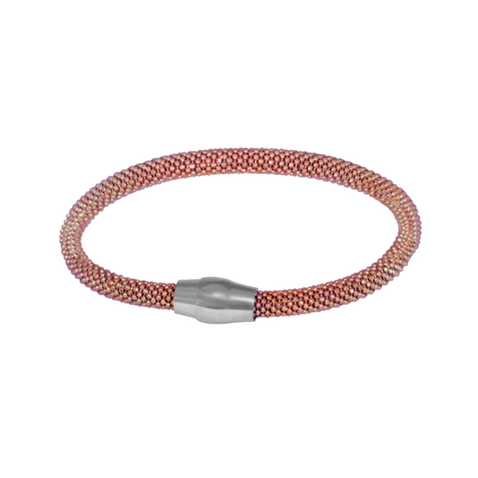 Lab Magnetic Sparkling Texture Claps Bracelet Nelissima - Nelissima Jewelry