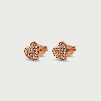 Heart Shaped Earrings - Nelissima Jewelry