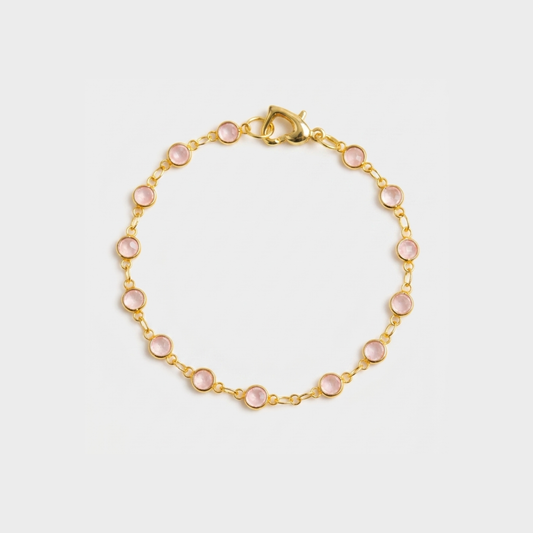 Love Heart Bracelet Handmade - Nelissima Jewelry