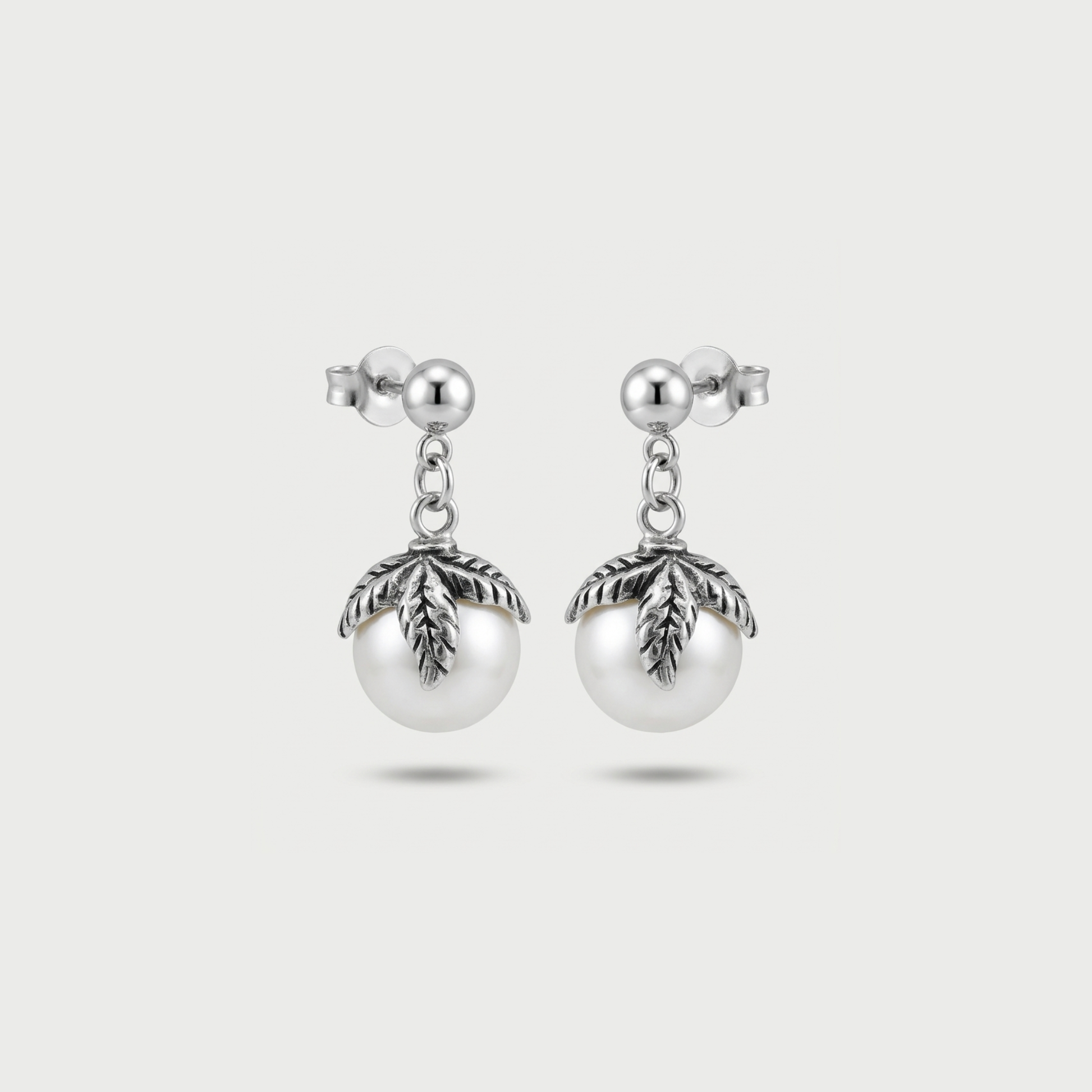 Handmade Pearl  Earrings - Nelissima Jewelry