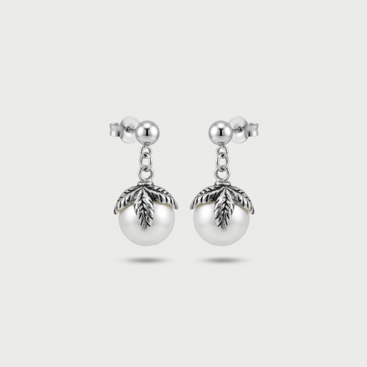 Handmade Pearl  Earrings - Nelissima Jewelry