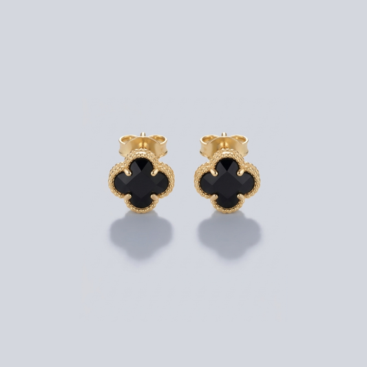 Four Leaf  Flowers Earring - Nelissima Jewelry