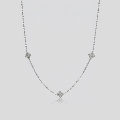 Flower Shaped Necklace - Nelissima Jewelry