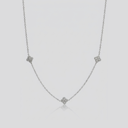 Flower Shaped Necklace - Nelissima Jewelry