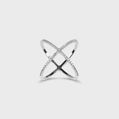 Geometric Filigree Ring - Nelissima Jewelry