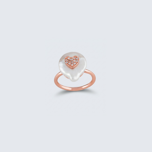 Unique Heart Ring - Nelissima Jewelry