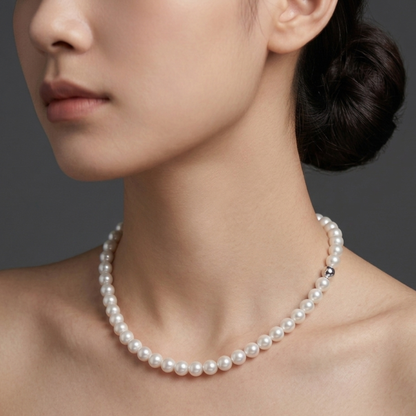 Mallorcan Style Pearl Necklace - Nelissima Jewelry
