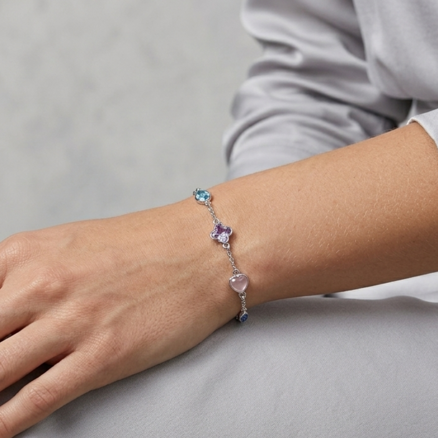Nelissima Mallorca Silver Bracelet - Nelissima Jewelry