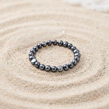 Mediterranean Living Bracelet – White Freshwater Pearls - Nelissima Jewelry