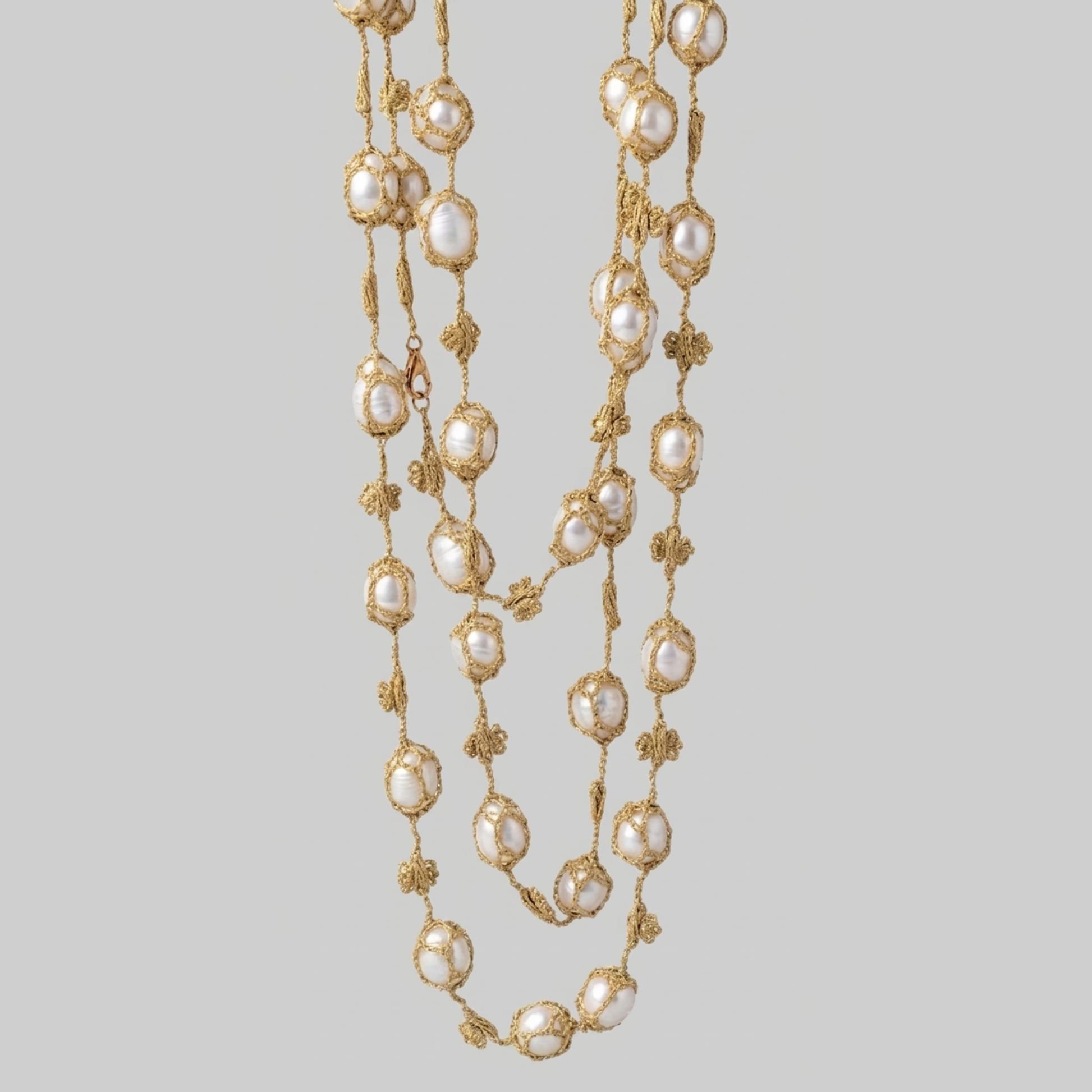 Handwoven Freshwater Pearl Necklace - Nelissima Jewelry