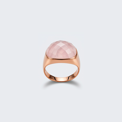 Rose Quartz Ring - Nelissima Jewelry