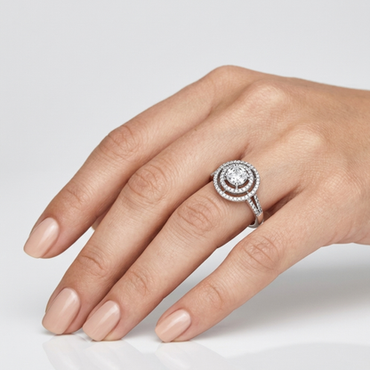 Swirl Ring Silver - Nelissima Jewelry