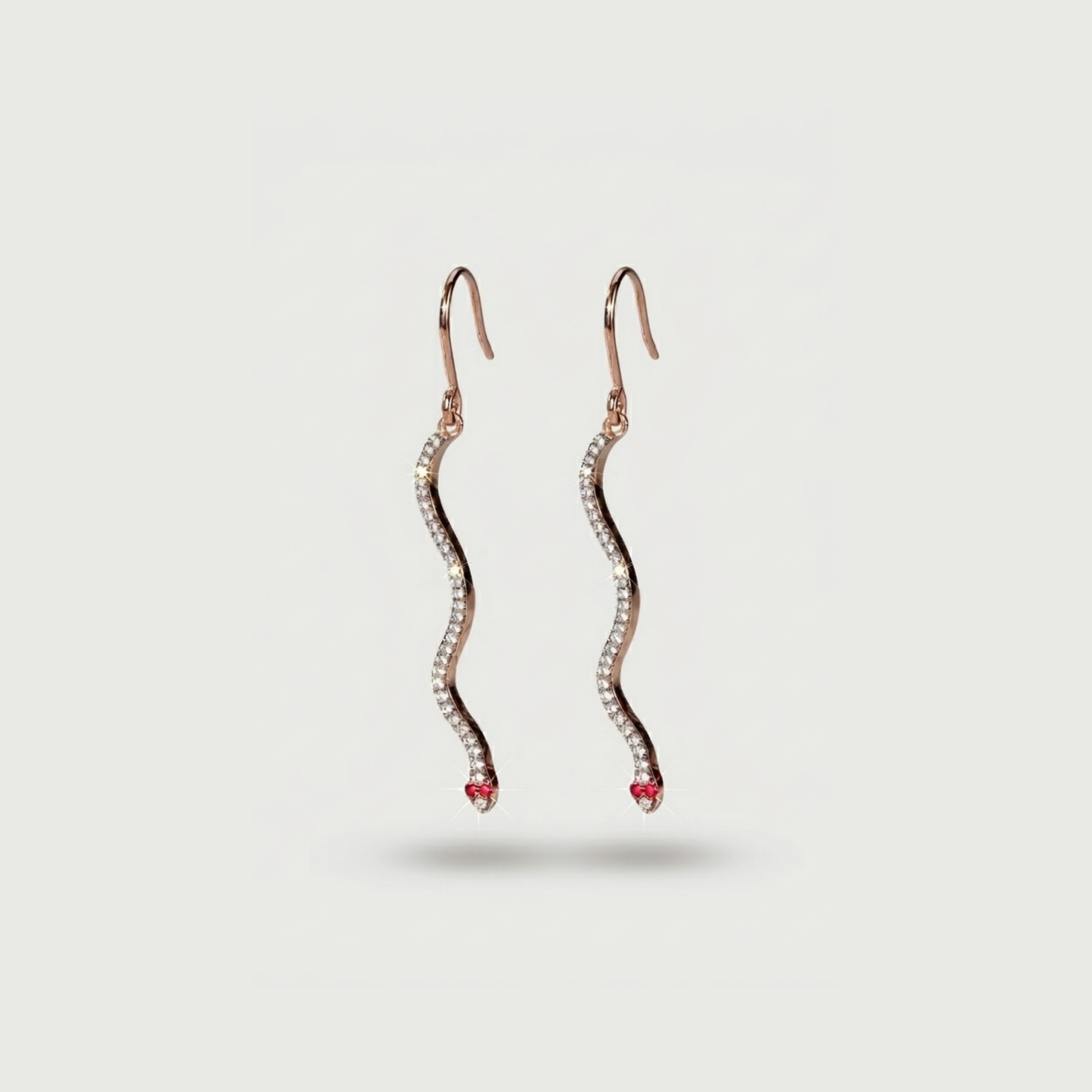 Snake Earrings - Nelissima Jewelry