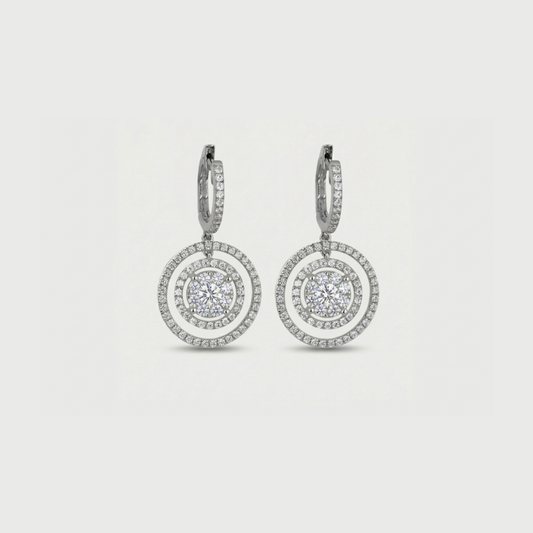 Swirl Mallorca Earrings - Nelissima Jewelry