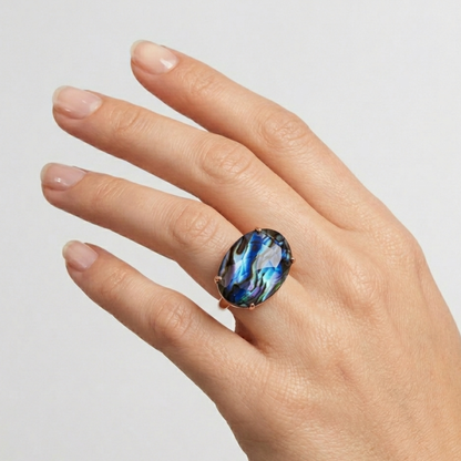 Abalone Ring - Nelissima Jewelry