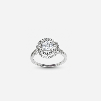 Swirl Ring Silver - Nelissima Jewelry