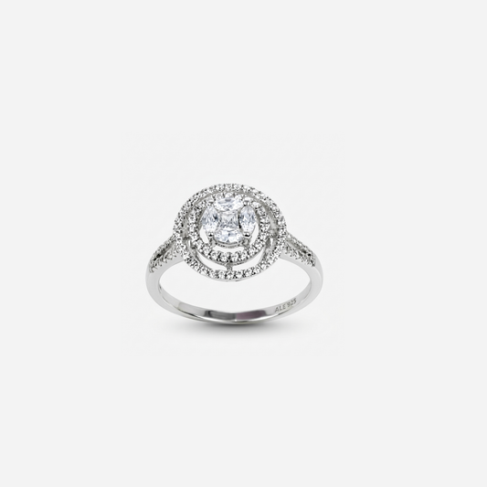Swirl Ring Silver - Nelissima Jewelry