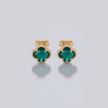 Four Leaf  Flowers Earring - Nelissima Jewelry