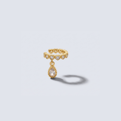 Cute Ear Cuff Gold Plated Earring - Nelissima Jewelry