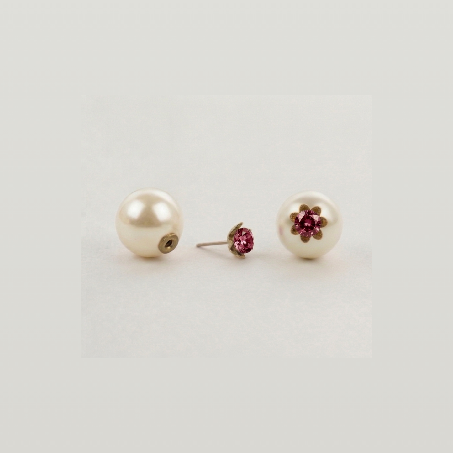 Pearl Flower Earrings - Nelissima Jewelry