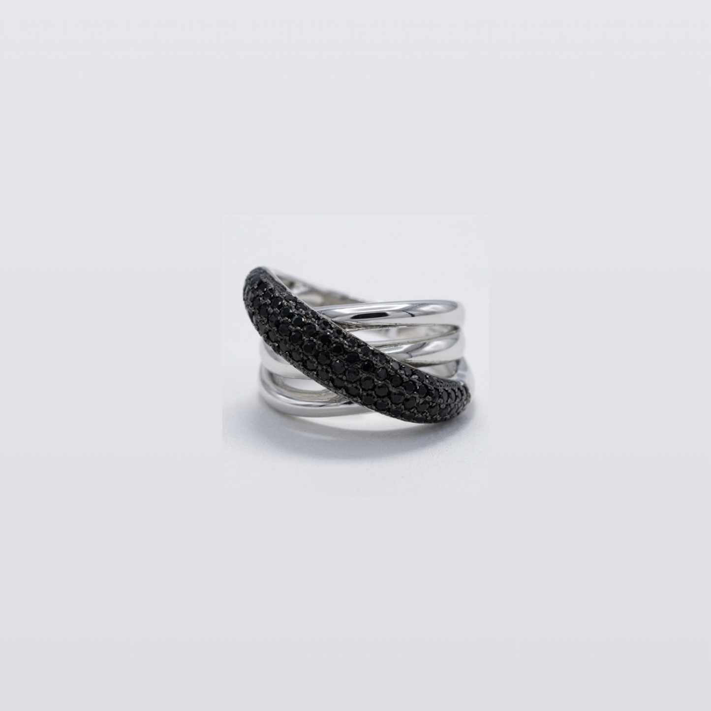 Cross Shiny Ring - Nelissima Jewelry