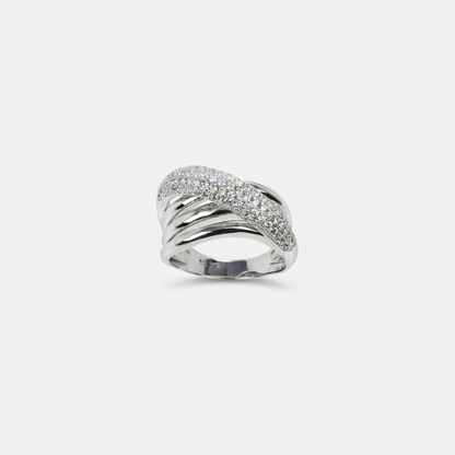 Cross Shiny Ring - Nelissima Jewelry