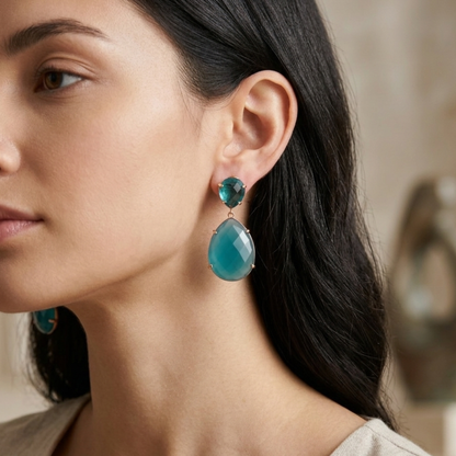 Teardrop Romantic Earrings - Nelissima Jewelry