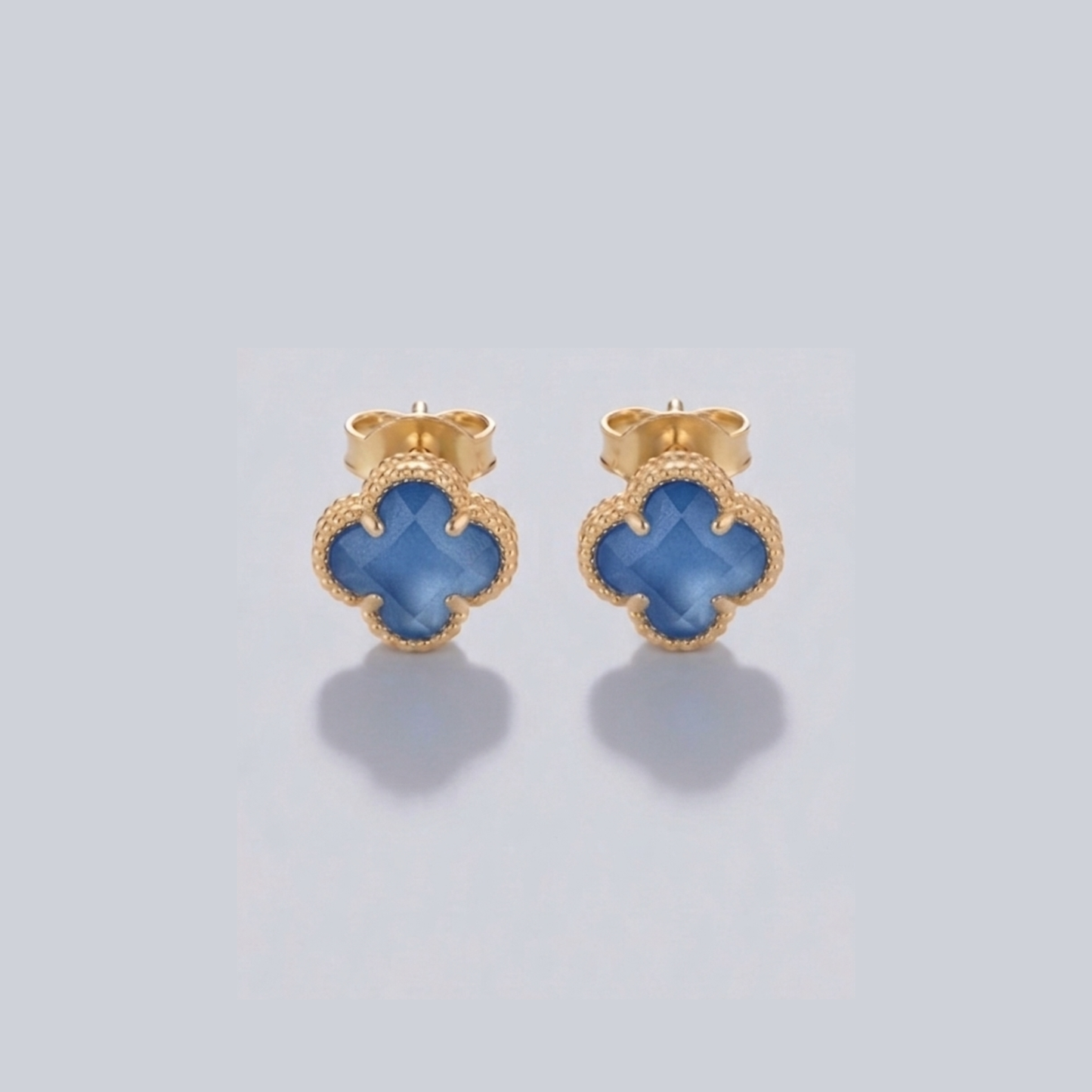 Four Leaf  Flowers Earring - Nelissima Jewelry