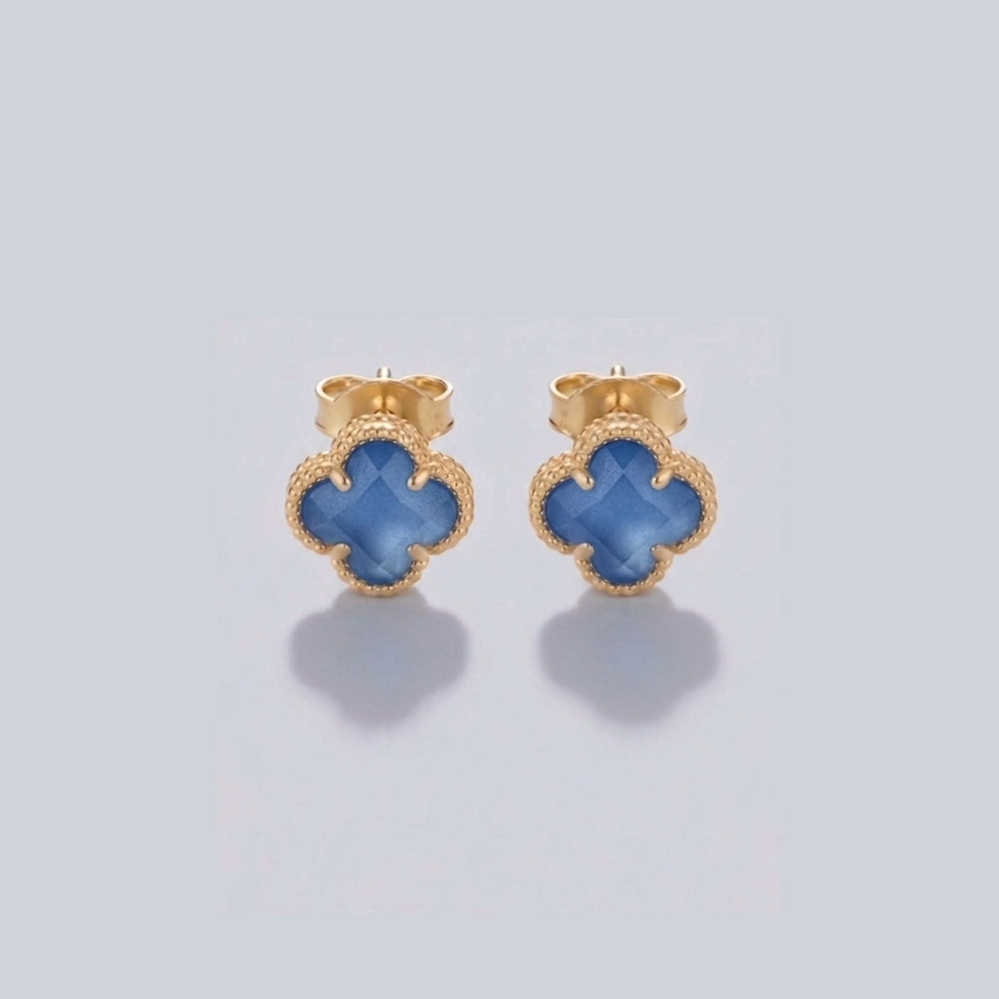 Four Leaf  Flowers Earring - Nelissima Jewelry
