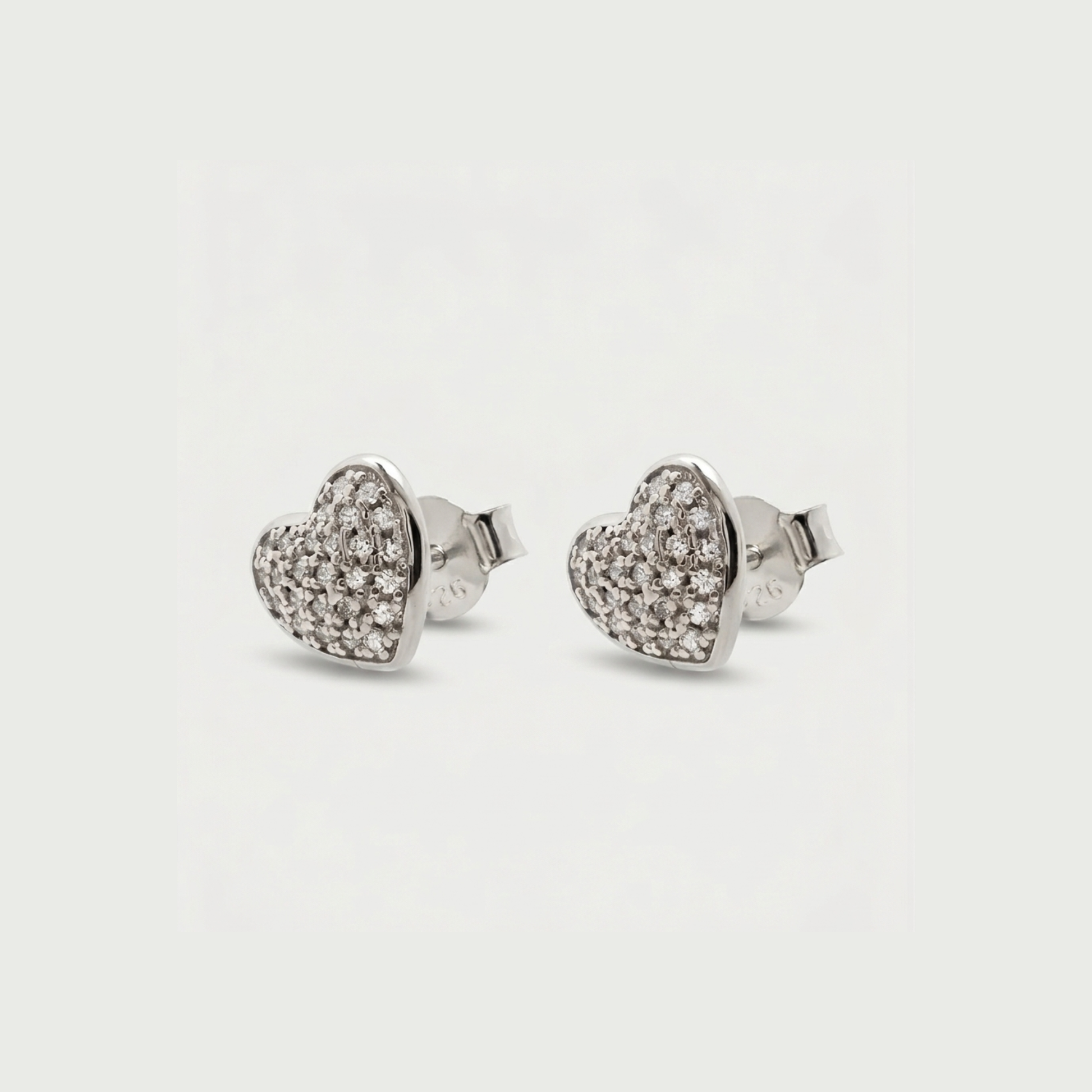 Heart Shaped Earrings - Nelissima Jewelry