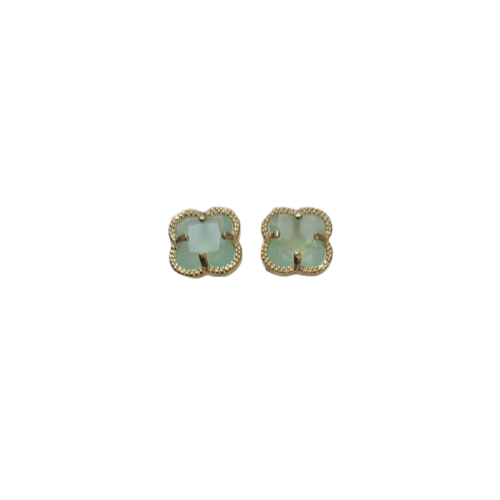 Light green gold plated flower