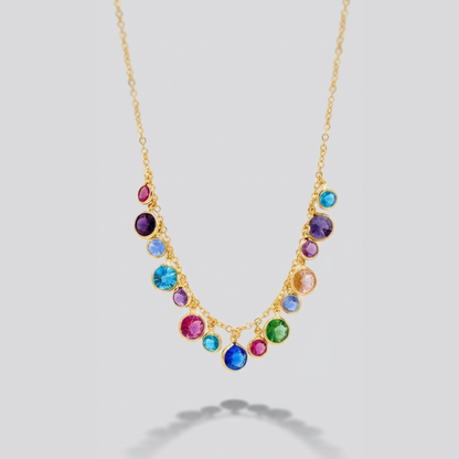 Nelissima Love Necklace Rainbow - Nelissima Jewelry