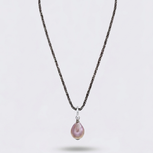 Pink Baroque Pearl necklace - Nelissima Jewelry