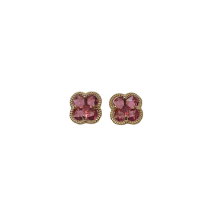 Four leaf Clove flower pink