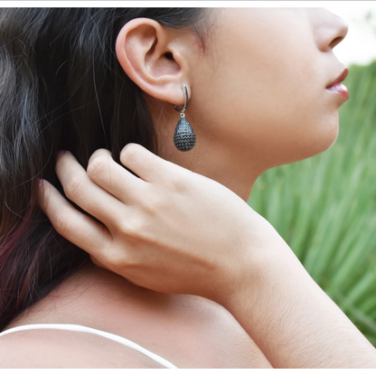 Drop Shaped Earrings Zirconias