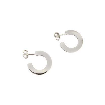 Minimalist Creole Hoop Earring - Nelissima Jewelry