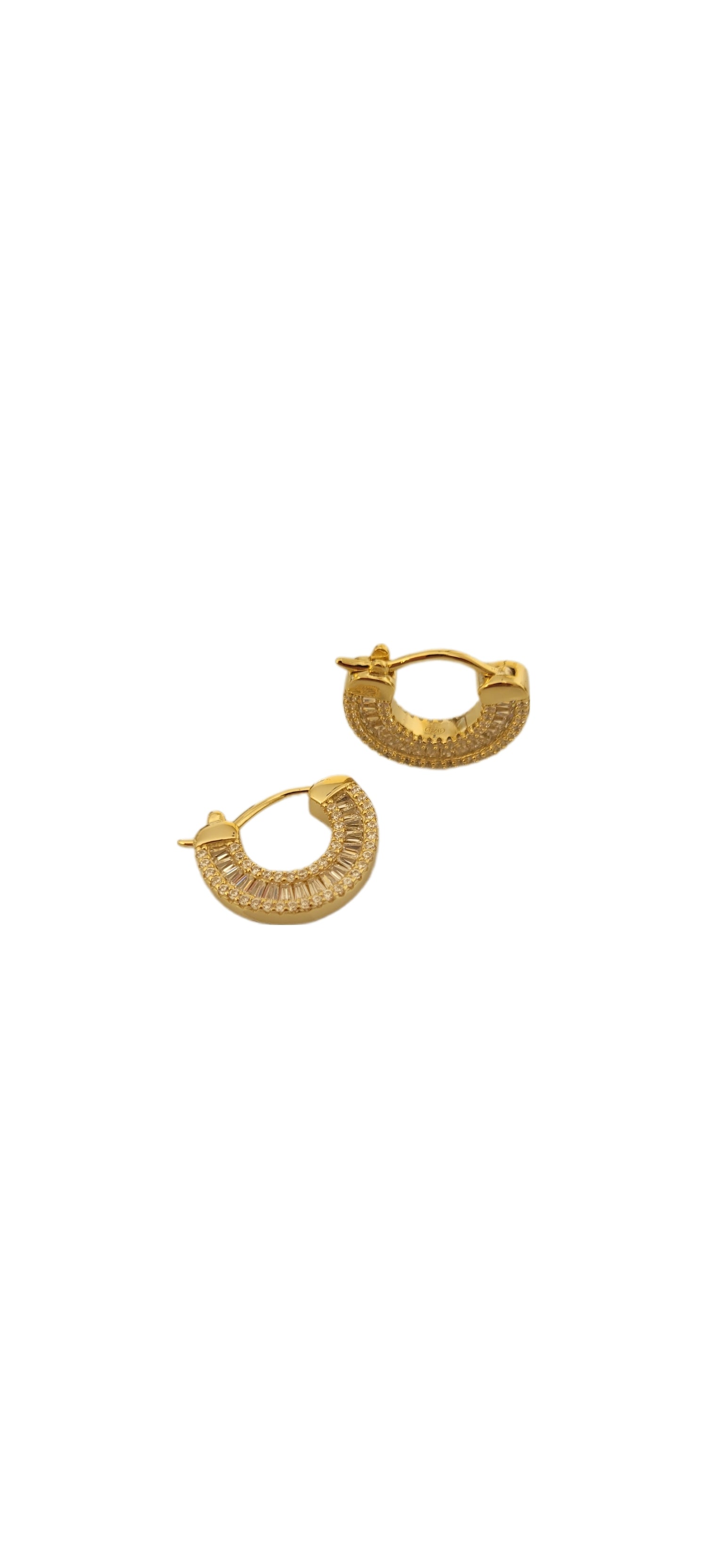 Hoop Earrings Ceremonial Cathedral Infinite Occasions - Nelissima Jewelry