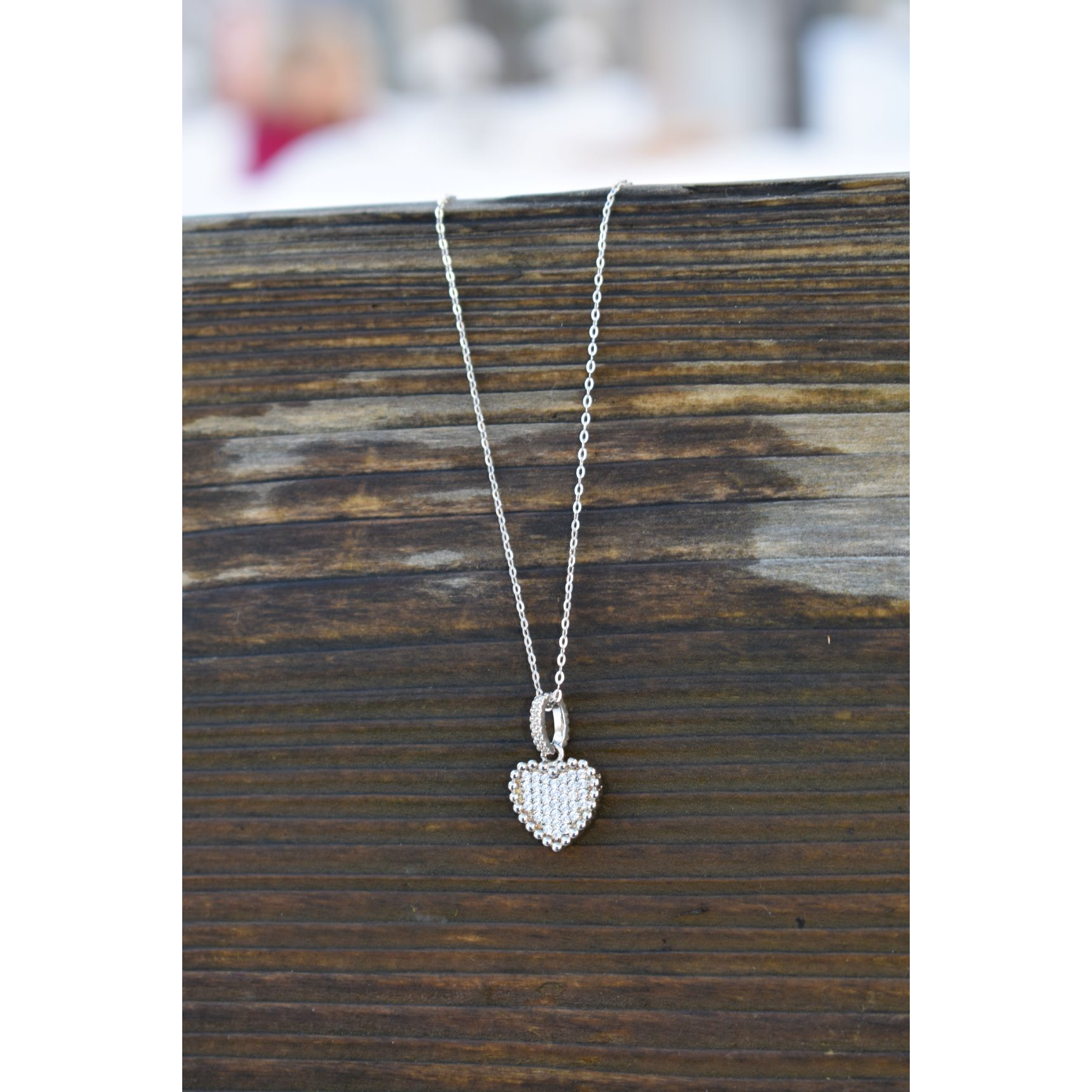 Heart Pendant and chain Express your Love - Nelissima Jewelry