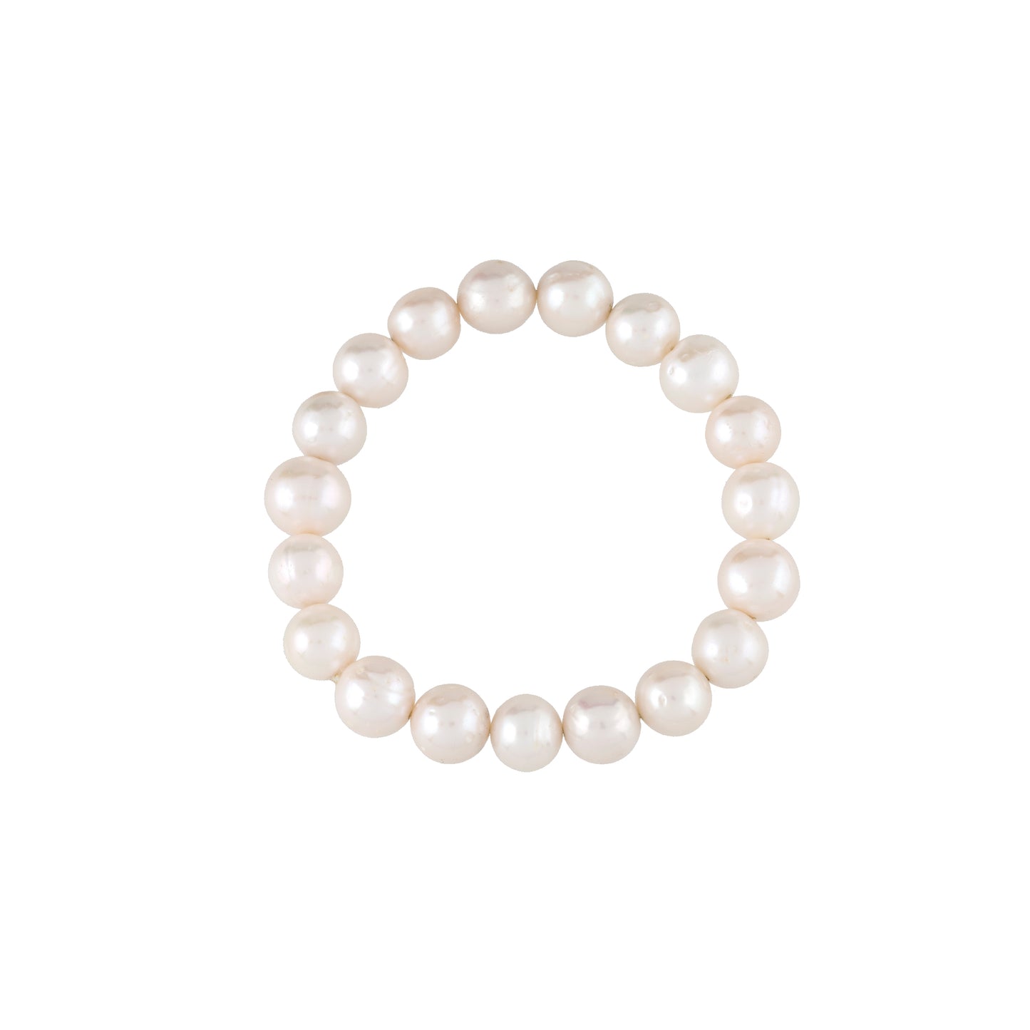 Majorcan Style White Pearl Bracelet - Nelissima Jewelry