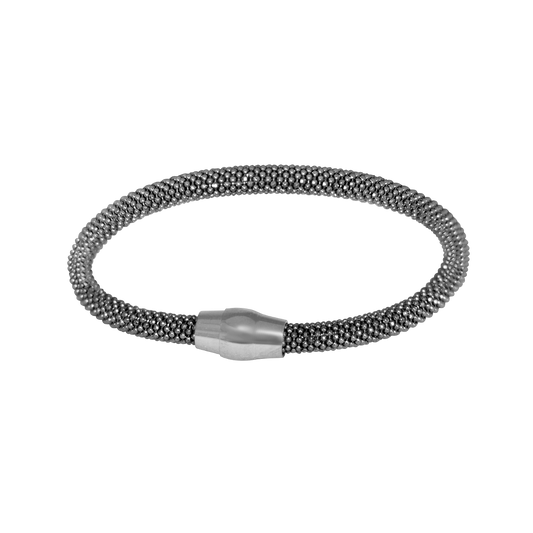 Lab Magnetic Sparkling Texture Claps Bracelet Nelissima - Nelissima Jewelry