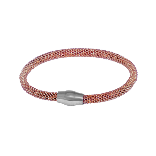 Lab Magnetic Sparkling Texture Claps Bracelet Nelissima