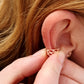 Ear Cuff / Snug CZ Band Cartilage Ear Earrings